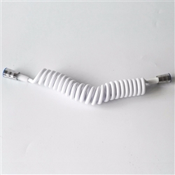 Hand Held Spiral Bidet Hose (White)