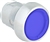 Sprecher + Schuh D7M-LFA6PN5BX20E - Pushbutton, Metal, Flush, Illuminated, Main., Blue Lens, 120V AC LED, 2NOEM