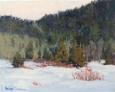 "Winter Calm", Landscape Oil Painting by Armand Cabrera
