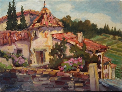 "Alaigne" Ellie Freudenstein Impressionist Oil Painting
