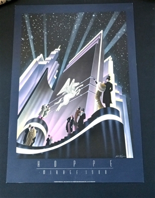 "Pegasus", Robert Hoppe (1943-1989) Lithographic Poster Print