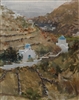 "In the Greek Islands (Sifnos)", Frank LaLumia Oil Painting