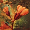 "Flora No. 5", Modern Botanical Giclee Print by Benjamin Long