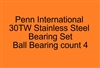 Penn International 30T 30TW Stainless Steel Bearing Set, ABEC357.