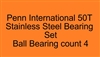 Penn International 50T 50TW Stainless Steel Bearing Set, ABEC357.