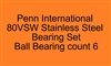 Penn International  80VSW 80VSWS Stainless Steel Bearing Set, ABEC357.