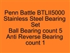 Penn Battle II BTLII5000, BTLII6000 (15) Stainless Steel Bearing Set, ABEC357.