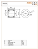 6x10x8 mm, HF0608, One Way Bearing, ABEC357.