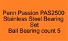 Penn Passion PAS2500 (16) Stainless Steel Bearing Set, ABEC357.