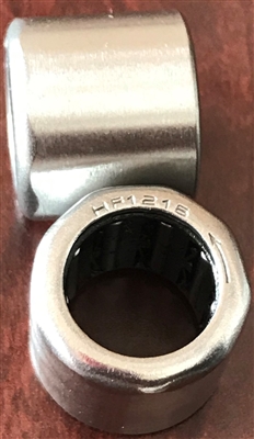 12x18x16, S-HF1216,Stainless Steel One Way Bearing with steel springs.