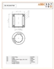 SS-RC040708, 1/4"x7/16"x1/2", .2500x.4375x.5000 in, S-RC040708(X), HFZ-040708-SS, HFZ040708, RC-040708FS, RC040708 FS(X), Stainless Steel One Way Needle Clutch Bearing, Steel rings / needle rollers, Polyamide 66 retainer, Steel Springs, Open.