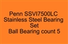 Penn Spinfisher VI Long Cast SSVI7500LC Stainless Steel Bearing Set, ABEC357.
