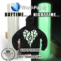 Glow In The Dark Heat transfer Vinyl