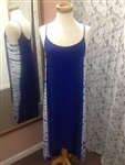 Water's Edge High Low Dress Blue