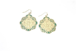 Decor Bohemian Earrings Aqua