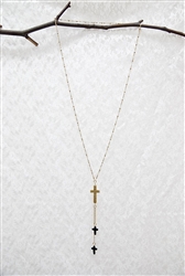 Tripple Cross Necklace