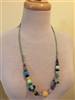 Amused Mixed Beads Necklace by Montini