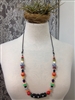 Colorful Mixed Beads Necklace by Montini