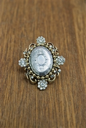 Flower Locket Stretch Ring