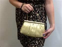 Vintage Gold Thread Handbag