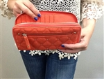 Elyse Zip Around Wallet Coral