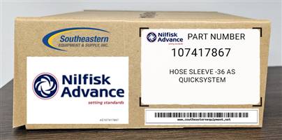 Advance OEM Part # 107417867 Hose Sleeve -36 As Quicksystem