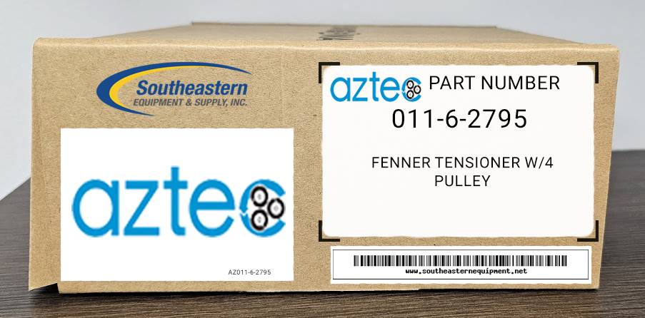 Aztec OEM Part # 011-6-2795 Fenner Belt Tensioner W/4" Pulley