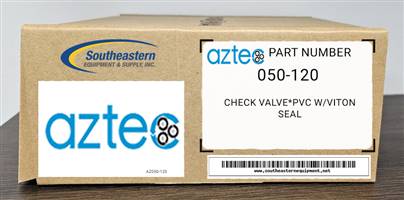 Aztec OEM Part # 050-120 Check Valve*Pvc W/Viton Seals
