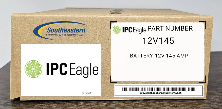 IPC Eagle OEM Part # 12V145 Battery, 12V 145 Amp