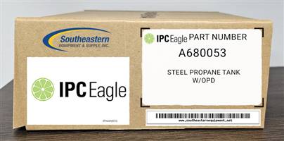 IPC Eagle OEM Part # A680053 Steel Propane Tank W/Opd