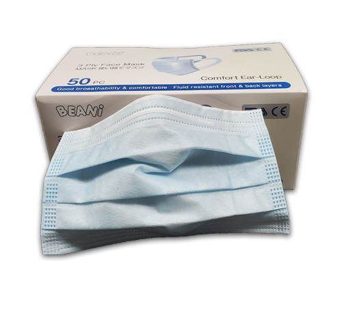 Disposable Face Mask - 50 count