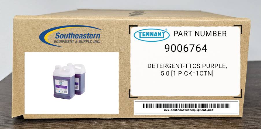 Tennant OEM Part # 9006764 Detergent-Ttcs Purple, 5.0 [1 Pick=1Ctn]