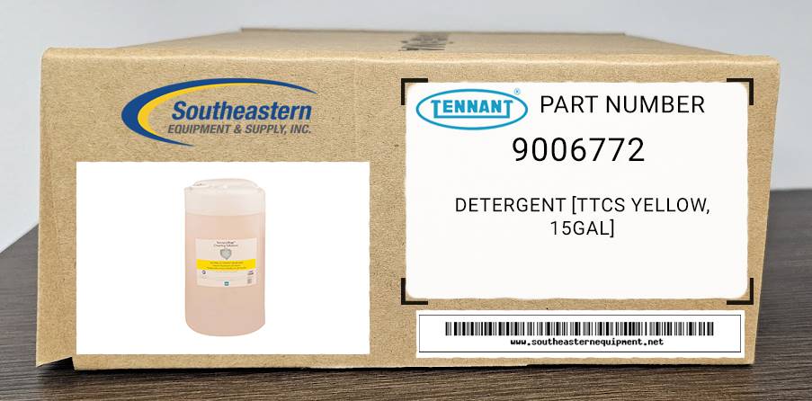 Tennant OEM Part # 9006772 Detergent [Ttcs Yellow, 15Gal]