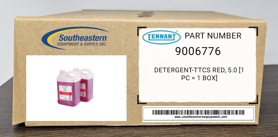 Tennant OEM Part # 9006776 Detergent-Ttcs Red, 5.0 [1 Pc = 1 Box]