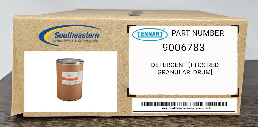 Tennant OEM Part # 9006783 Detergent [Ttcs Red Granular, Drum]