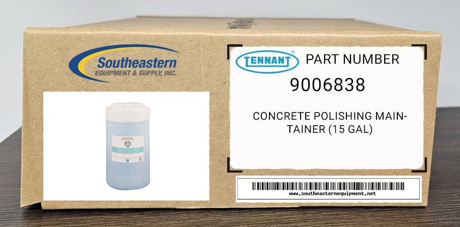 Tennant OEM Part # 9007401 Concrete Polishing Maintainer 15W/ Pump