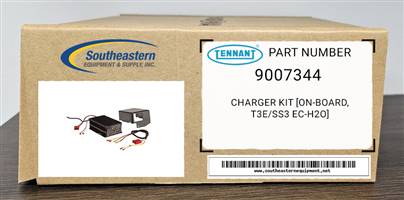 Tennant OEM Part # 9007344 Charger Kit [On-Board, T3E/Ss3 Ec-H2O]