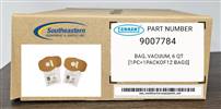 Tennant OEM Part # 9007784 Bag, Vacuum, 6 Qt  [1Pc=1Packof12 Bags]