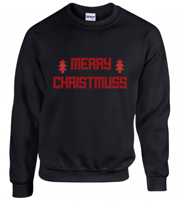 Merry Christmuss Sweatshirt Adults