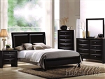 Ireland 6 Piece Bedroom Set in Black Finish by Acme - 04153