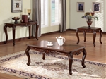 Birmingham Coffee Table in Brown Cherry Finish by Acme - 10240