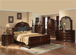 Anondale 6 Piece Bedroom Set in Cherry Finish by Acme - 10310