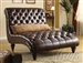 Anondale Brown Leather Chaise by Acme - 15035