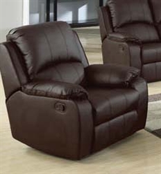 Caray Espresso Leather Recliner by Acme - 15212