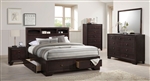 Madison II 6 Piece Bedroom Set in Espresso Finish by Acme - 19560