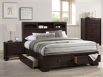 Madison II Storage Bed in Espresso Finish by Acme - 19560Q