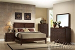 Madison 6 Piece Bedroom Set in Espresso Finish by Acme - 19570