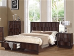 Travell Storage Bed in Walnut Finish by Acme - 20520Q