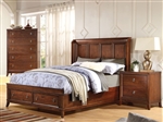 Midway Storage Bed in Cherry Finish by Acme - 20980Q