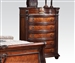 Nathaneal Marble Top Chest in Tobacco Finish by Acme - 22316